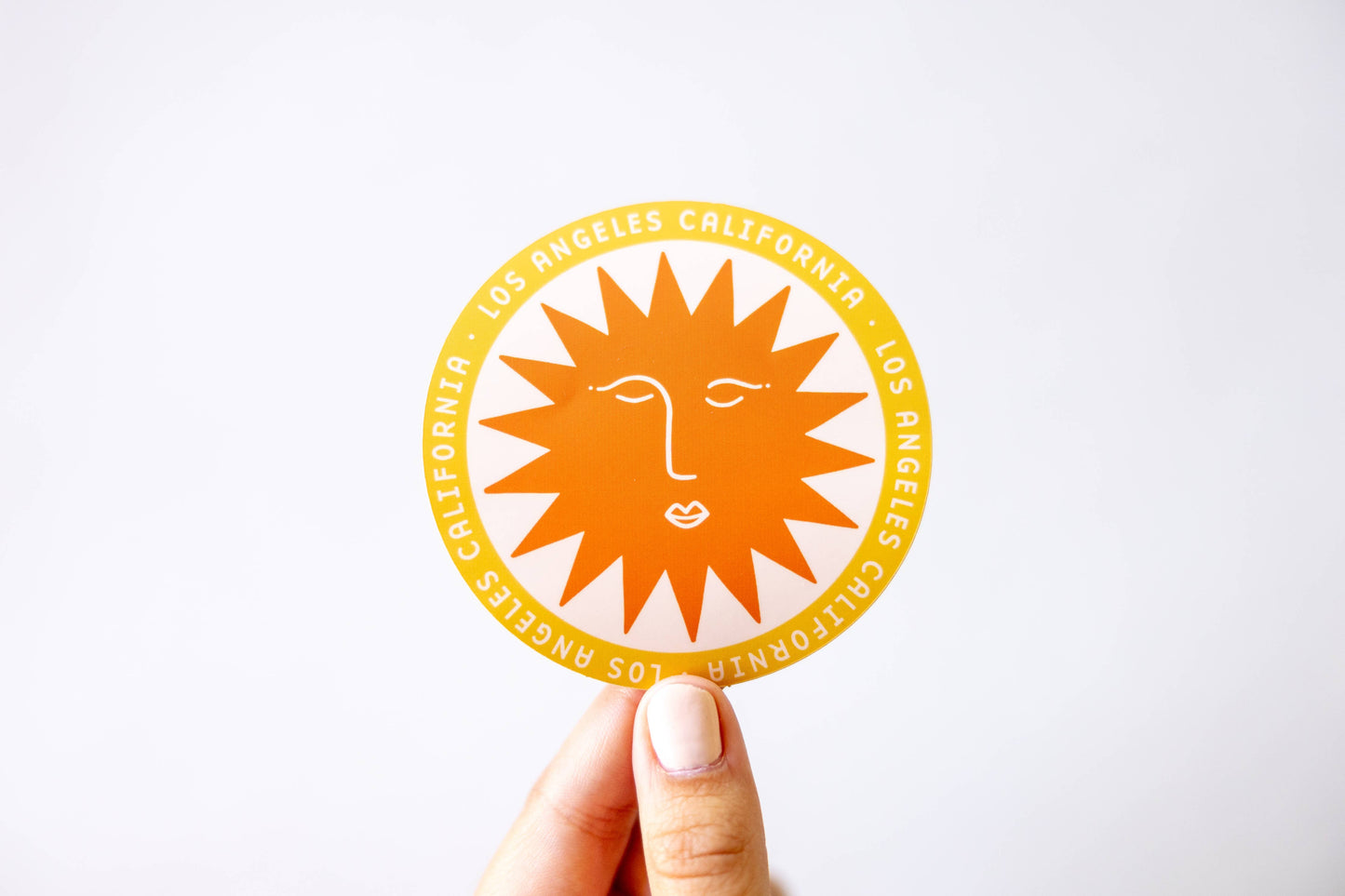 Los Angeles, California Vinyl Sticker Three-Pack