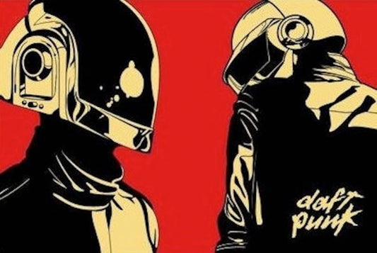 Daft Punk - Red Random Access Memories Poster 24x36