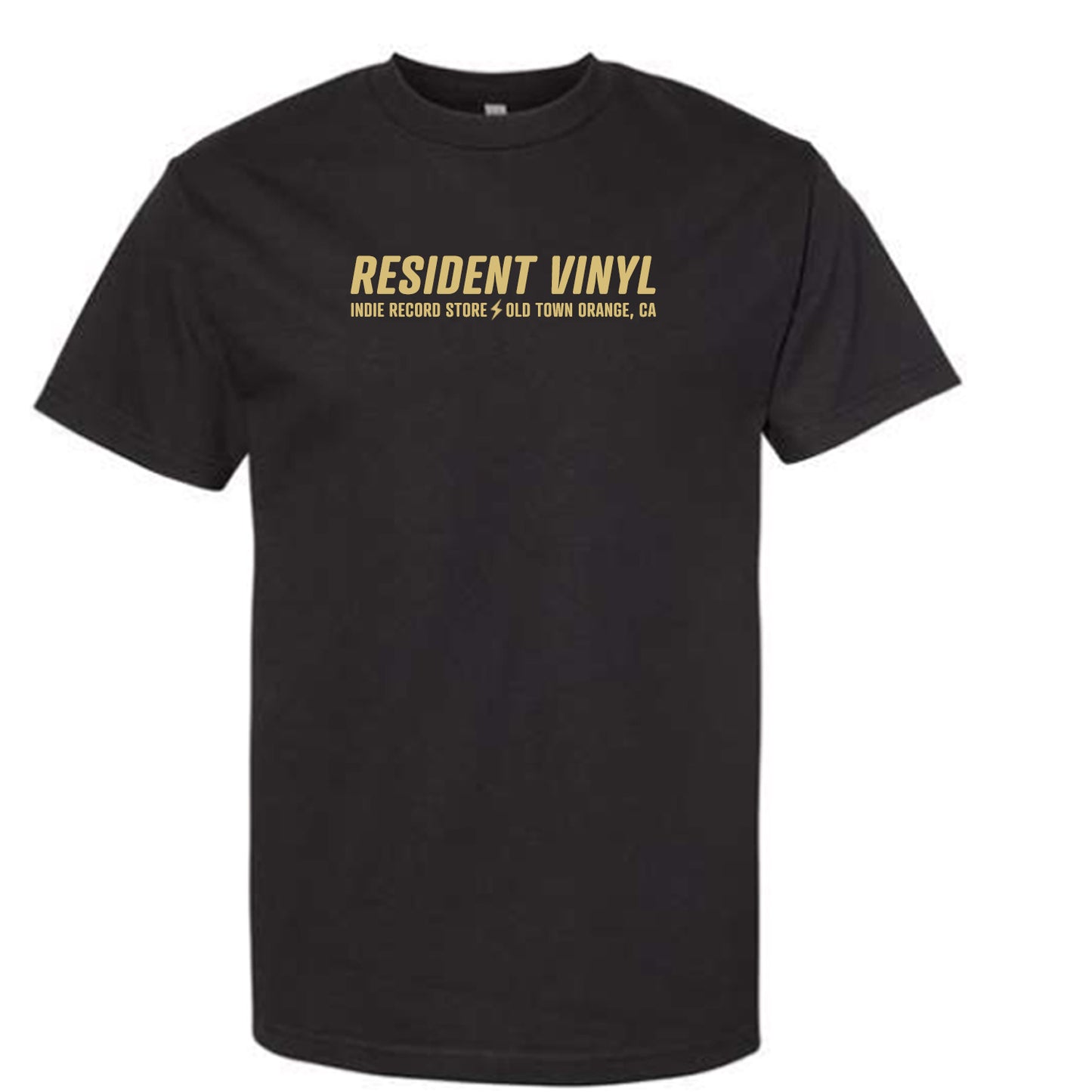 RV Slant Logo Black (T-Shirt)