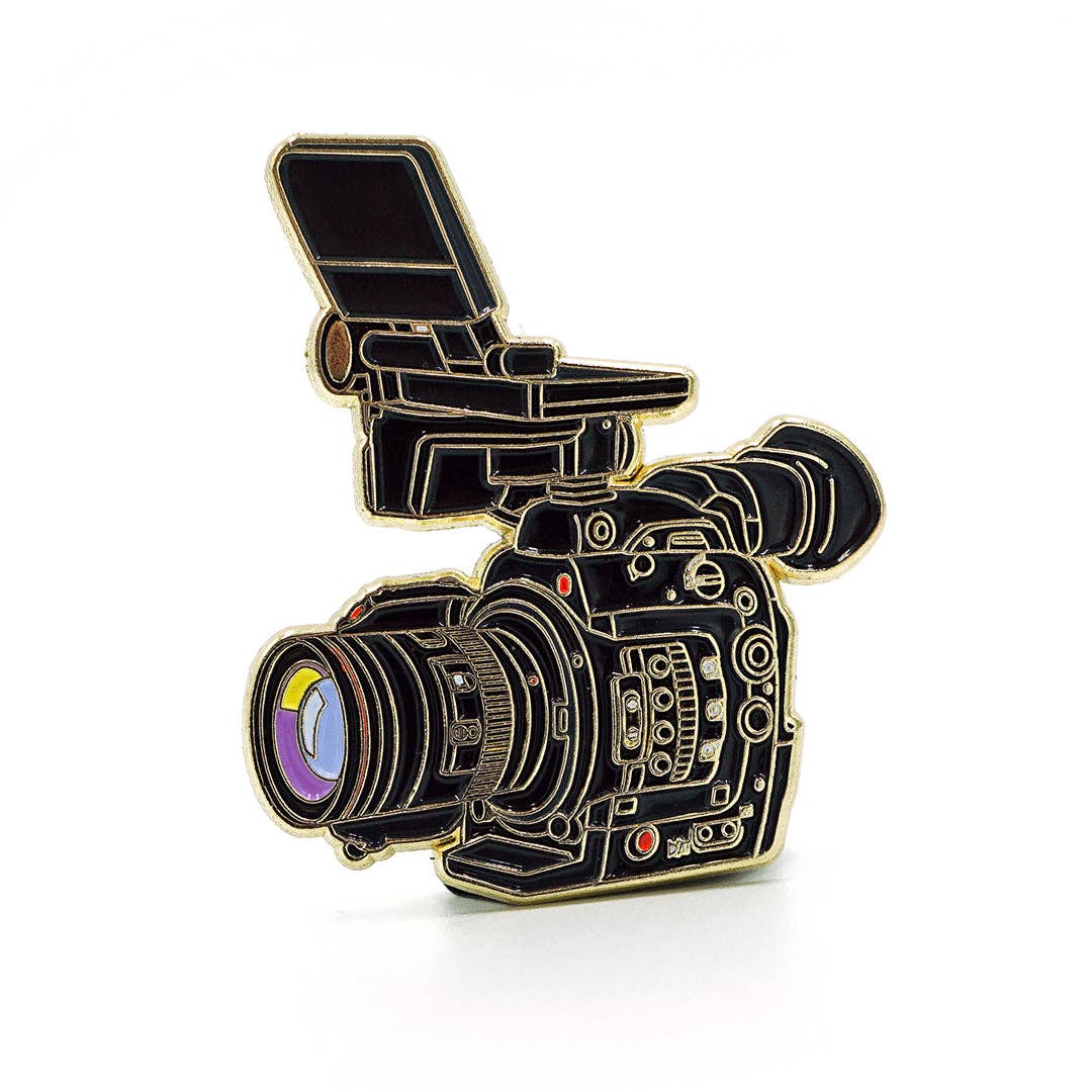 Documentary Camera Enamel Pin