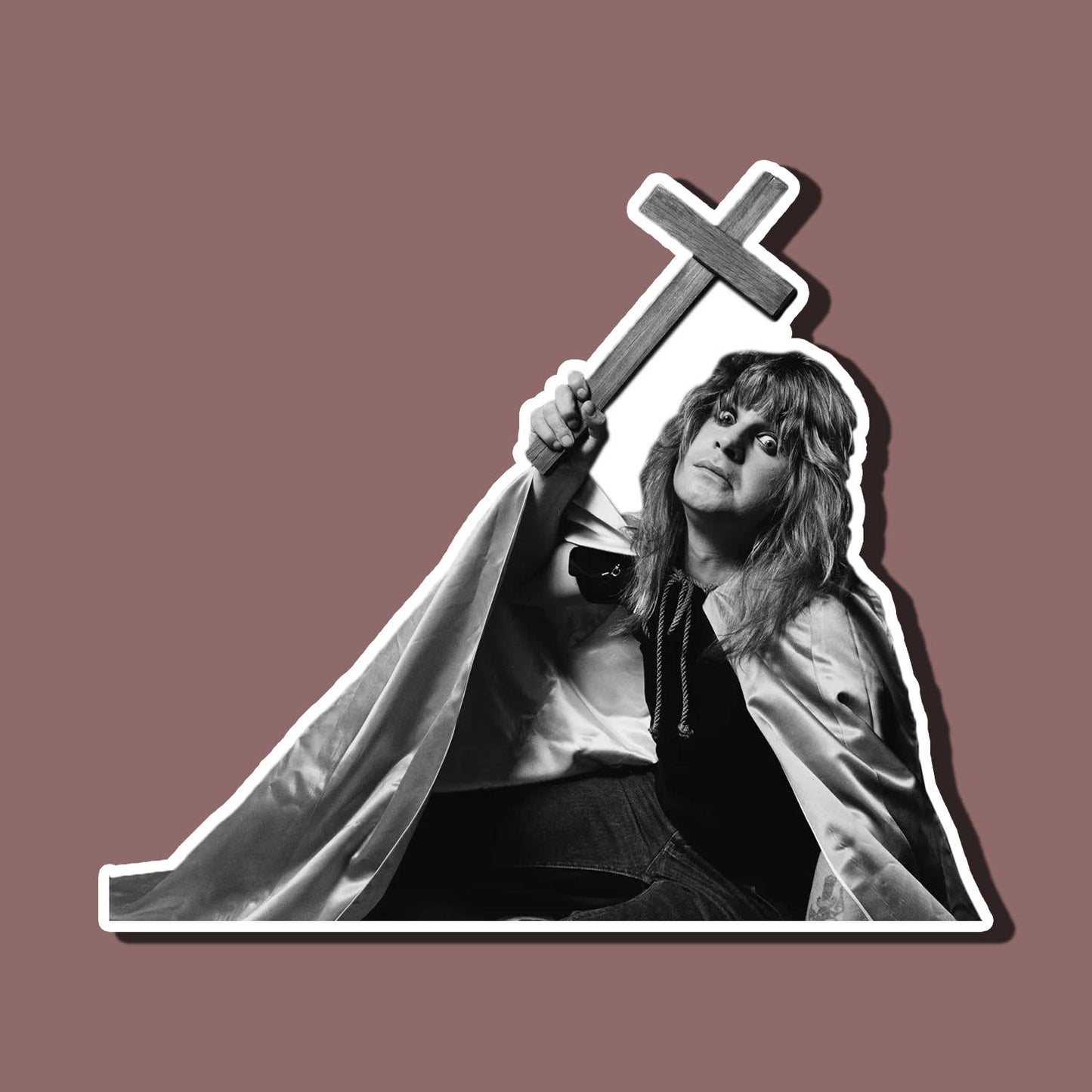 Ozzy Osbourne Die Cut Vinyl Sticker