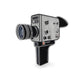 Retro Super 8 Camera Enamel Pin