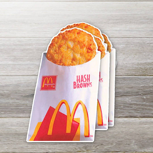 Breakfast of Champions Sticker- Hash Brown