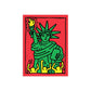 Statue of Liberty by Keith Haring - Sticker (4th of July)