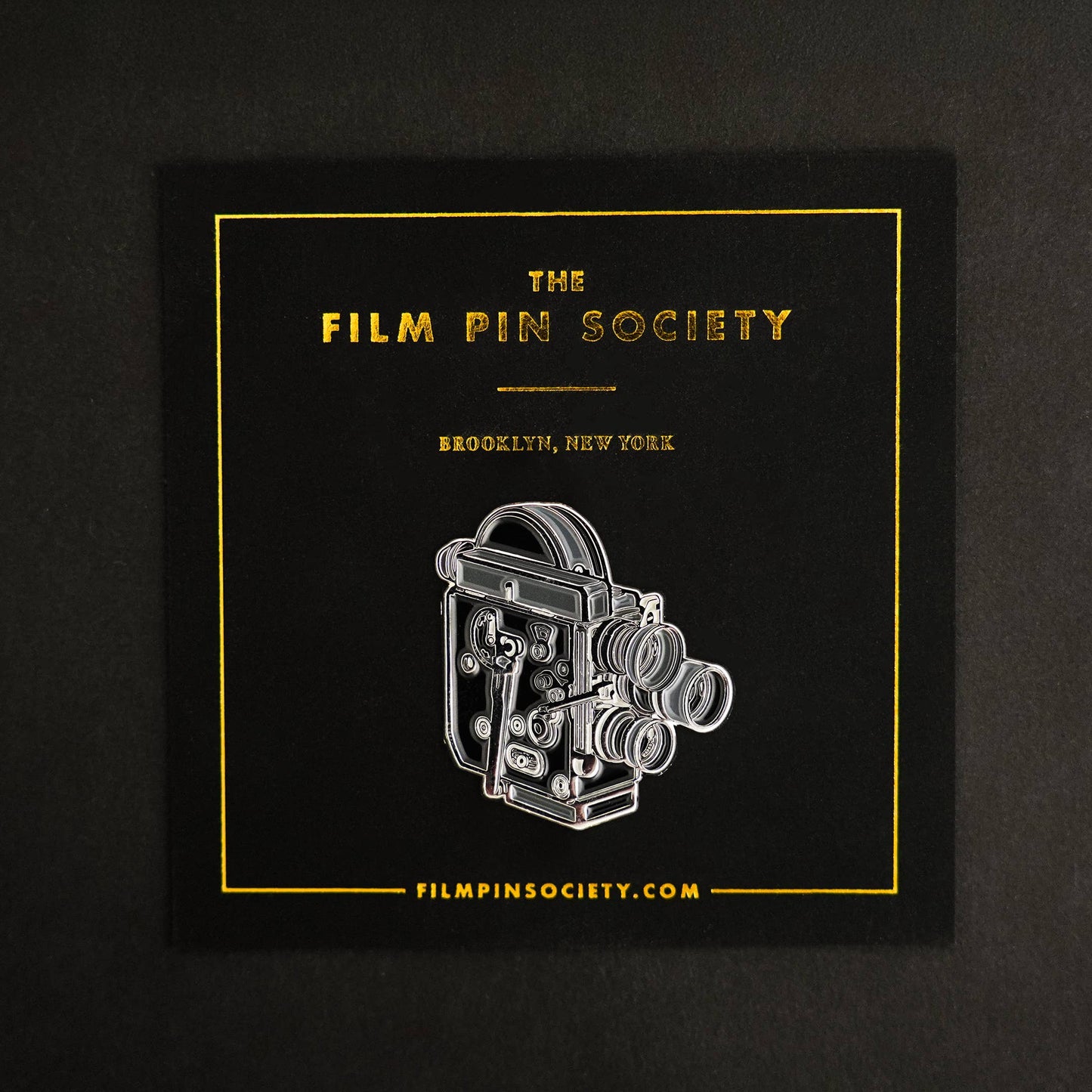 16mm Film Camera Enamel Pin