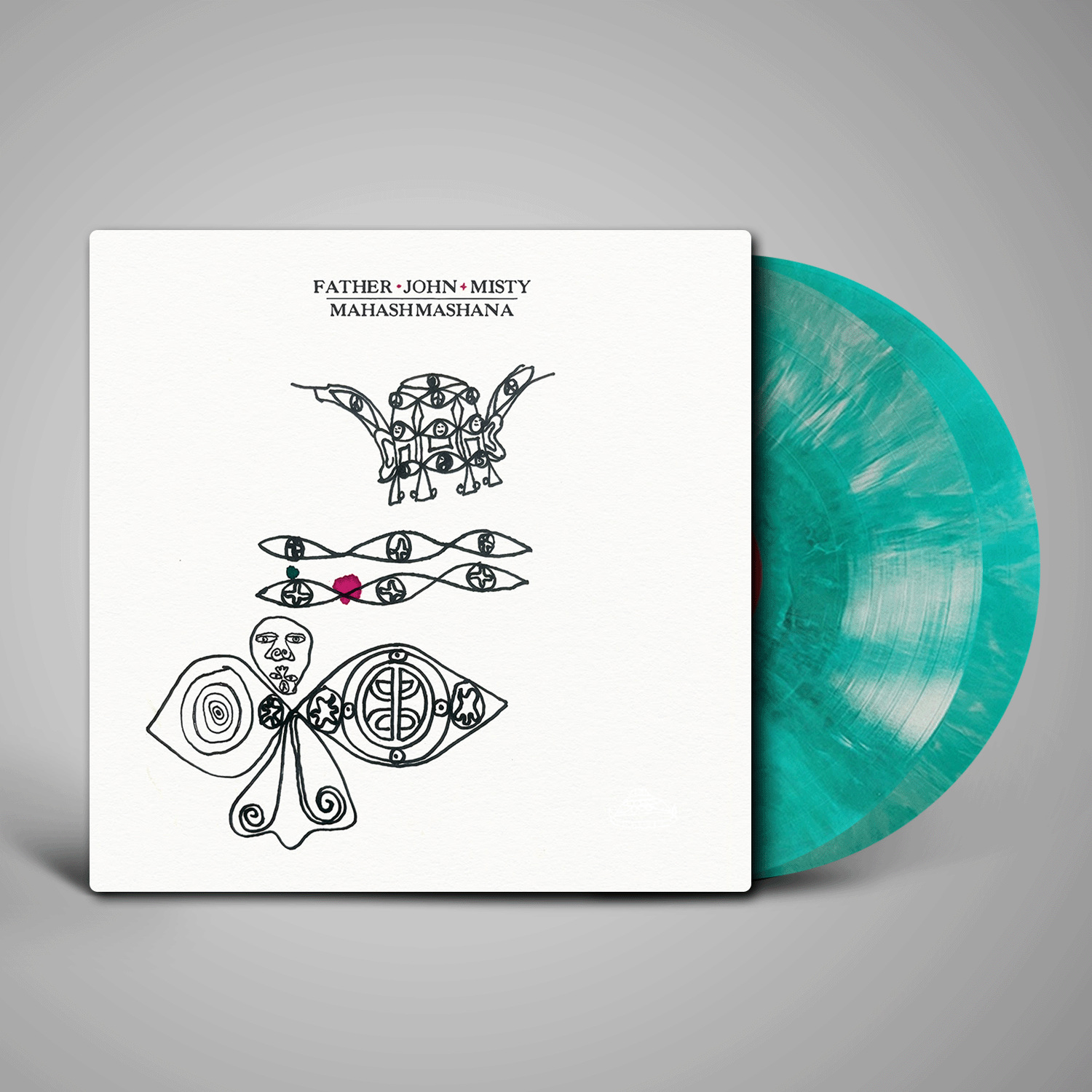 Father John Misty Mahashmashana レコード　Lp Mahashmashana | Blue & Silver Marble LP – Father John Misty EU