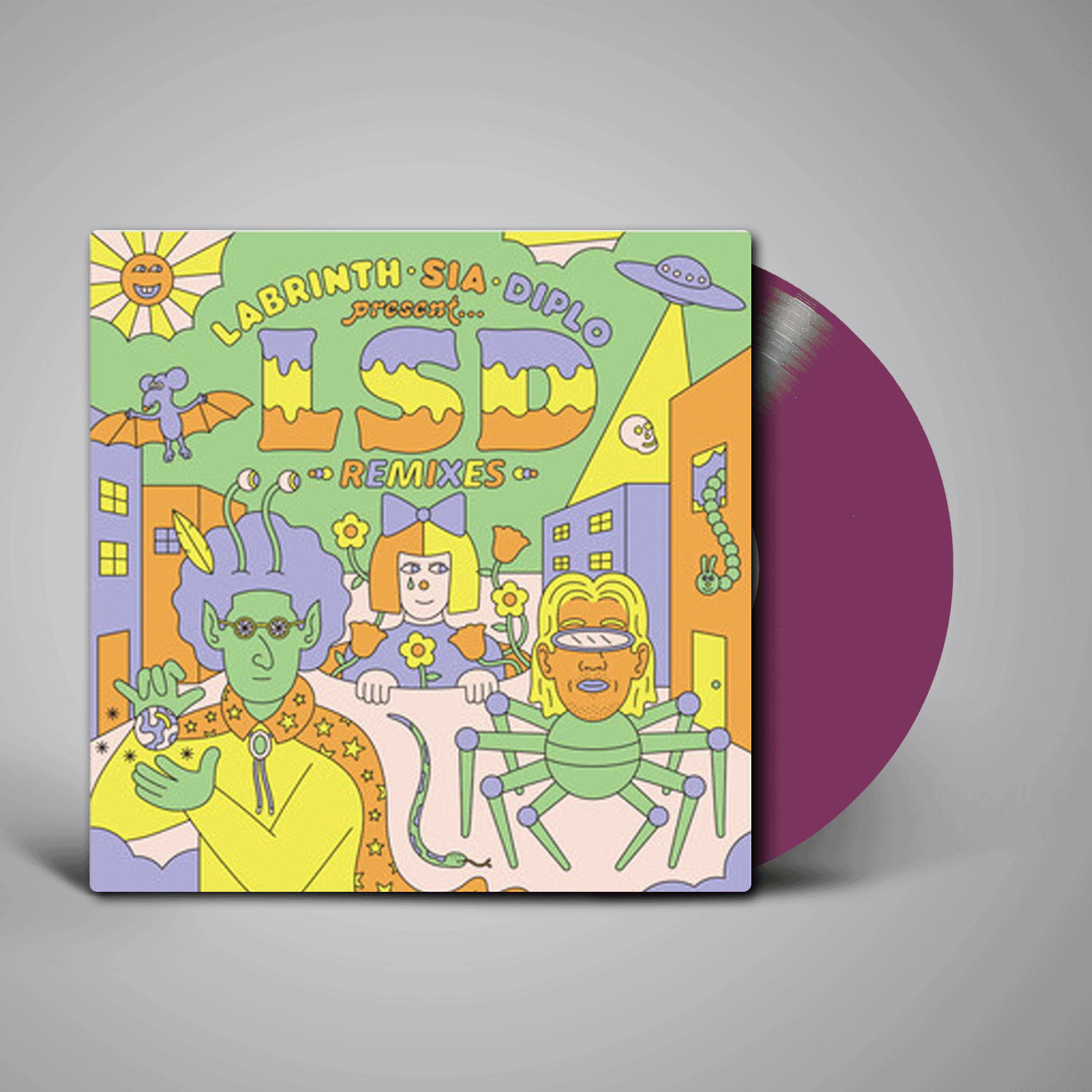 LSD - Labrinth, Sia & Diplo Present... LSD (The Remixes) – Resident Vinyl